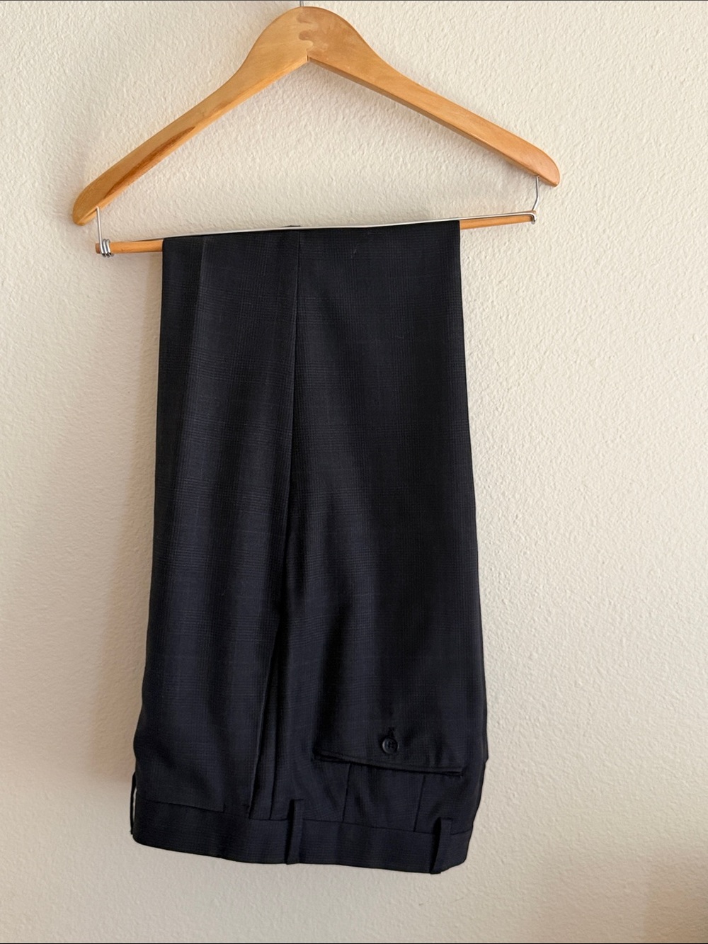 Banana Republic Dark Charcoal Men's Dress Trousers